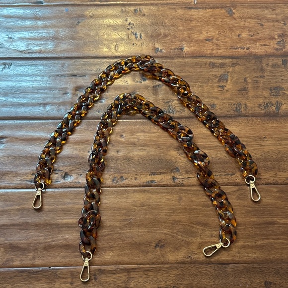 Tortoiseshell Chain Strap - Picture 1 of 5